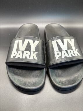 Ivy Park Logo Slides – Adidas x Ivy Park Sandals Women’s US 7 (EU 40)